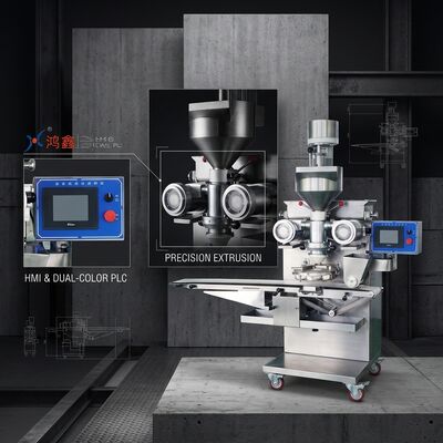 SIEMENS Servo Driven Cookie Forming Line Delta Touch Screen Double Filling 2.0KW