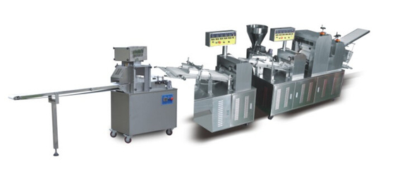 Máy nén bánh ngô tự động cho dây chuyền sản xuất bánh ngô Trung Quốc và Cha Siu Bao