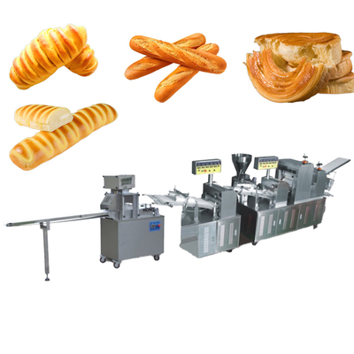50-200Pcs Capacity Tự động tay xé bánh mì sản xuất dây chuyền máy làm