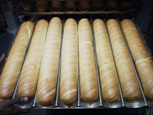 Dây chuyền sản xuất bánh mì 304SS 4500w cho bánh mì bánh mì