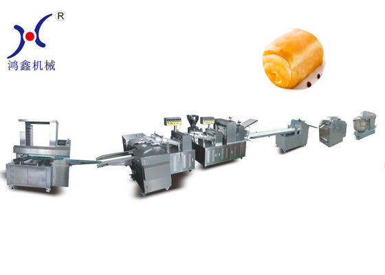 Thép không gỉ 304 3 dòng 15000 chiếc Thiết bị làm bánh hoàn chỉnh