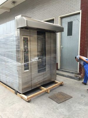 32 Khay 380v Lò quay điện đã qua sử dụng với hoàn toàn bằng thép không gỉ