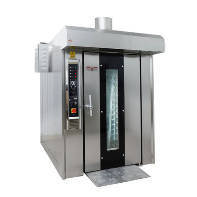 460 * 720mm Khay Szie 380v Lò gas quay cho thiết bị làm bánh công nghiệp
