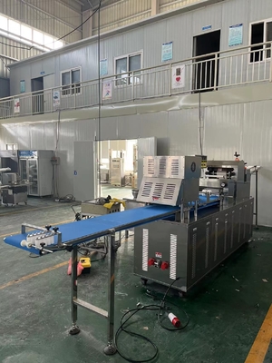 Dây chuyền sản xuất bánh mì tự động điện 380V có máy cắt